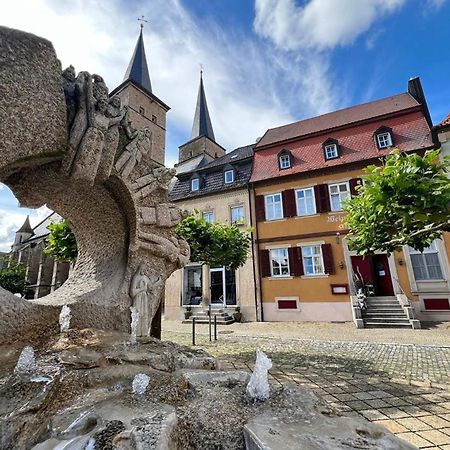 Hotel Weinstube Am Markt Gerolzhofen Eksteriør billede